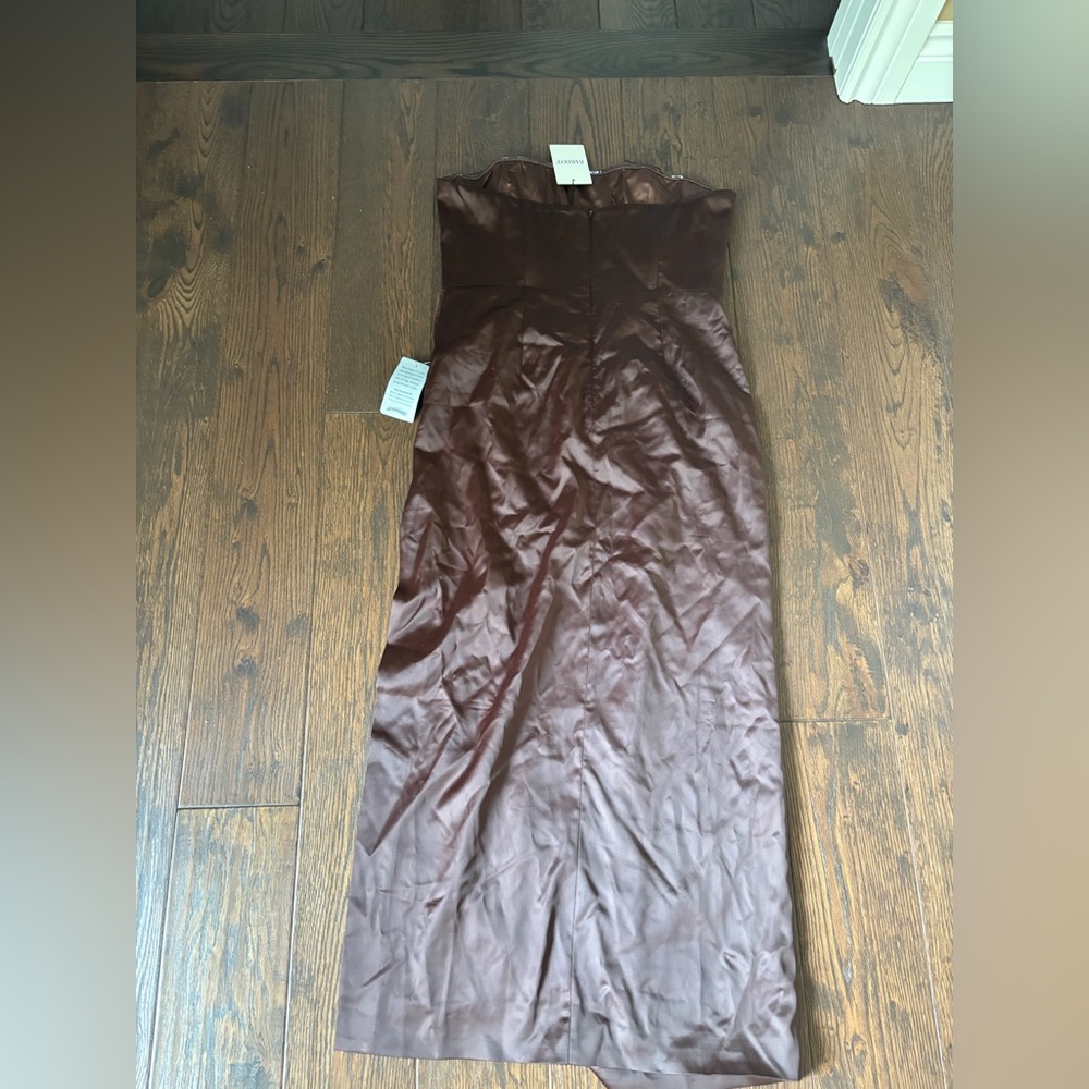 Bardot Everlasting‎ Satin Mini Dress NWT Women’s Size 12 - Picture 3 of 4